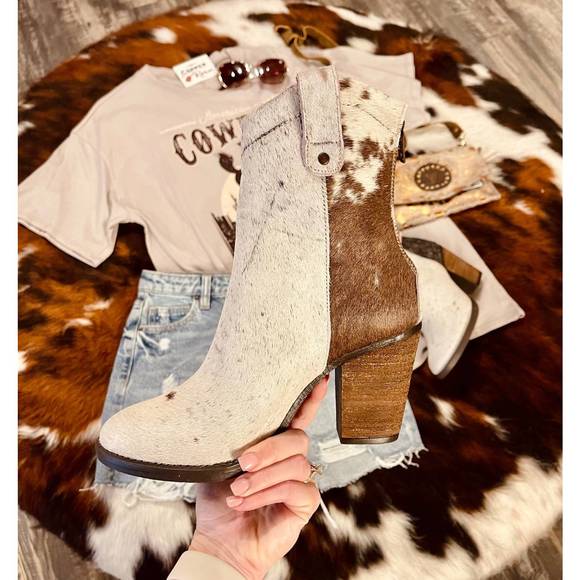 NEW ALCALA'S BOOTS george cowhide boots in multi - Picture 5 of 6